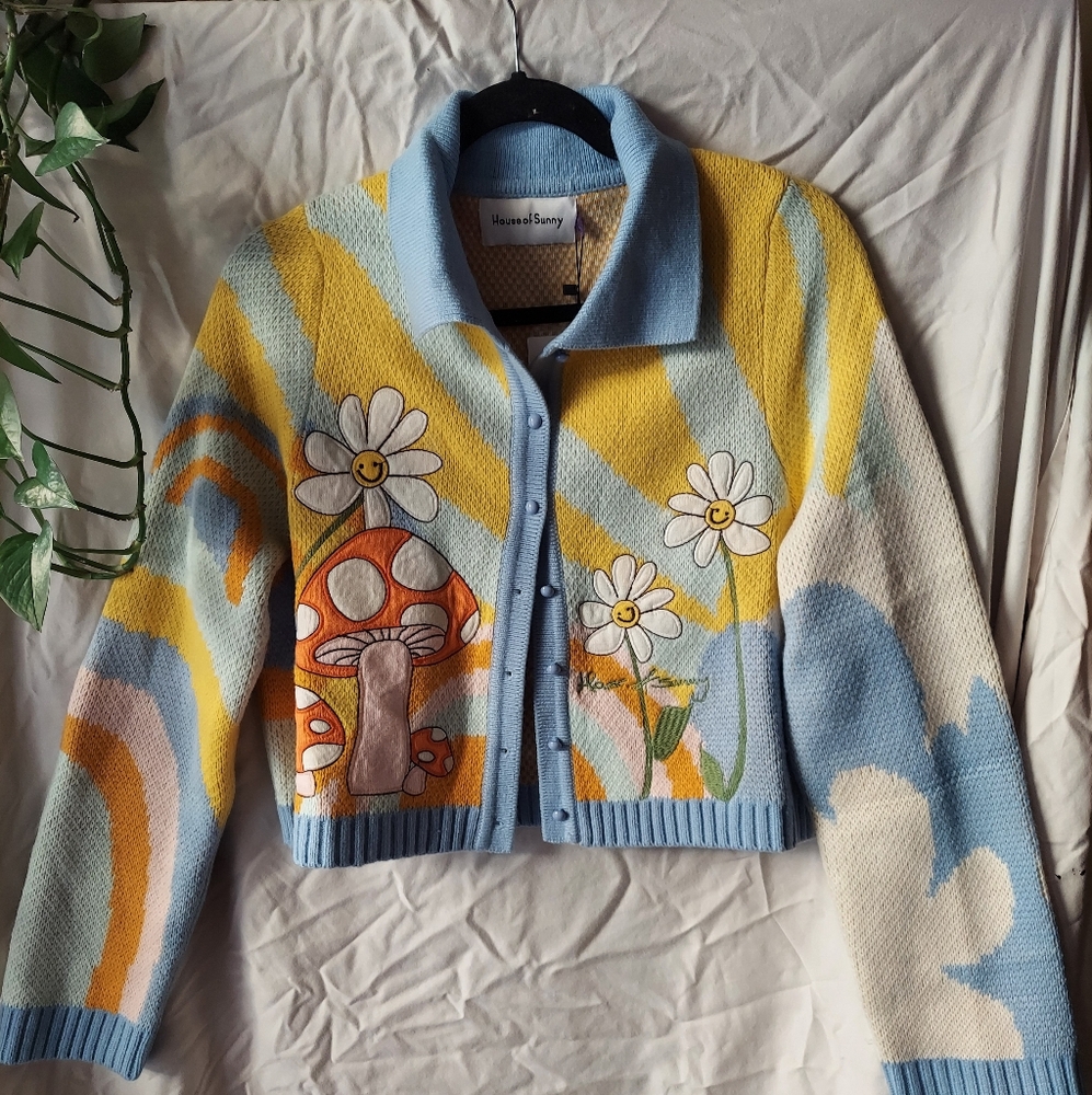 House of Sunny Big Bloom Cardigan